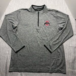Colosseum Ohio State Buckeyes Men’s Gray Sprint Long Sleeve Sz Small